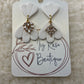 White Bridal Charm Earrings Collection