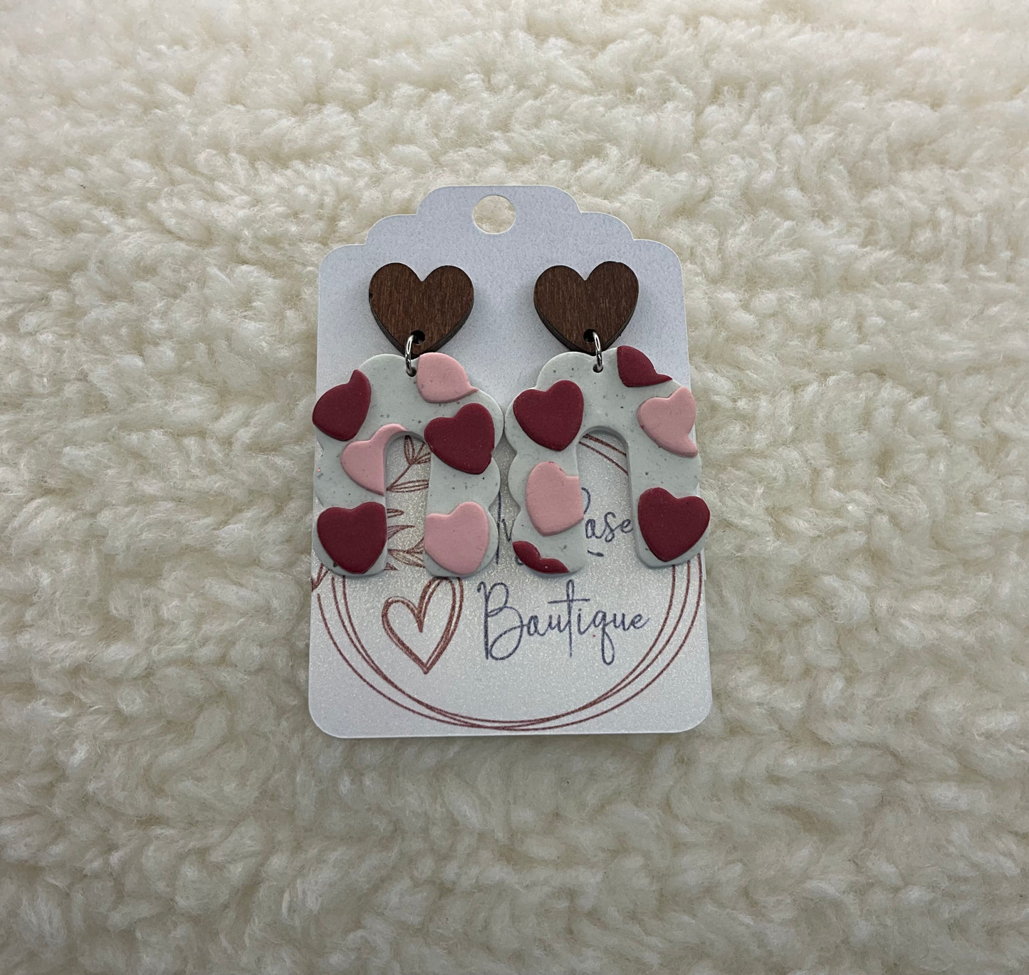 Valentine’s Horseshoe Earrings