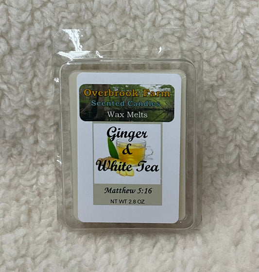Overbrook Farm Ginger & White Tea Wax Melt