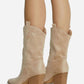 Jessie Beige Western Boot