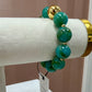 Hart Designs Teal & Gold Bead Bracelet