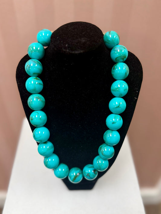 Hart Designs Turquoise Large Bead Necklace