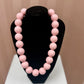 Hart Designs Baby Pink Large Bead Necklace