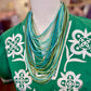 Hart Designs Green Mix String Necklace