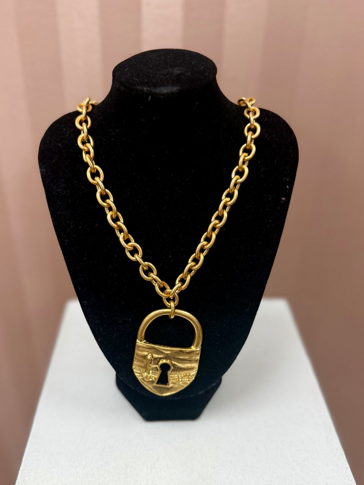 Hart Designs Gold Locket Chain Necklace