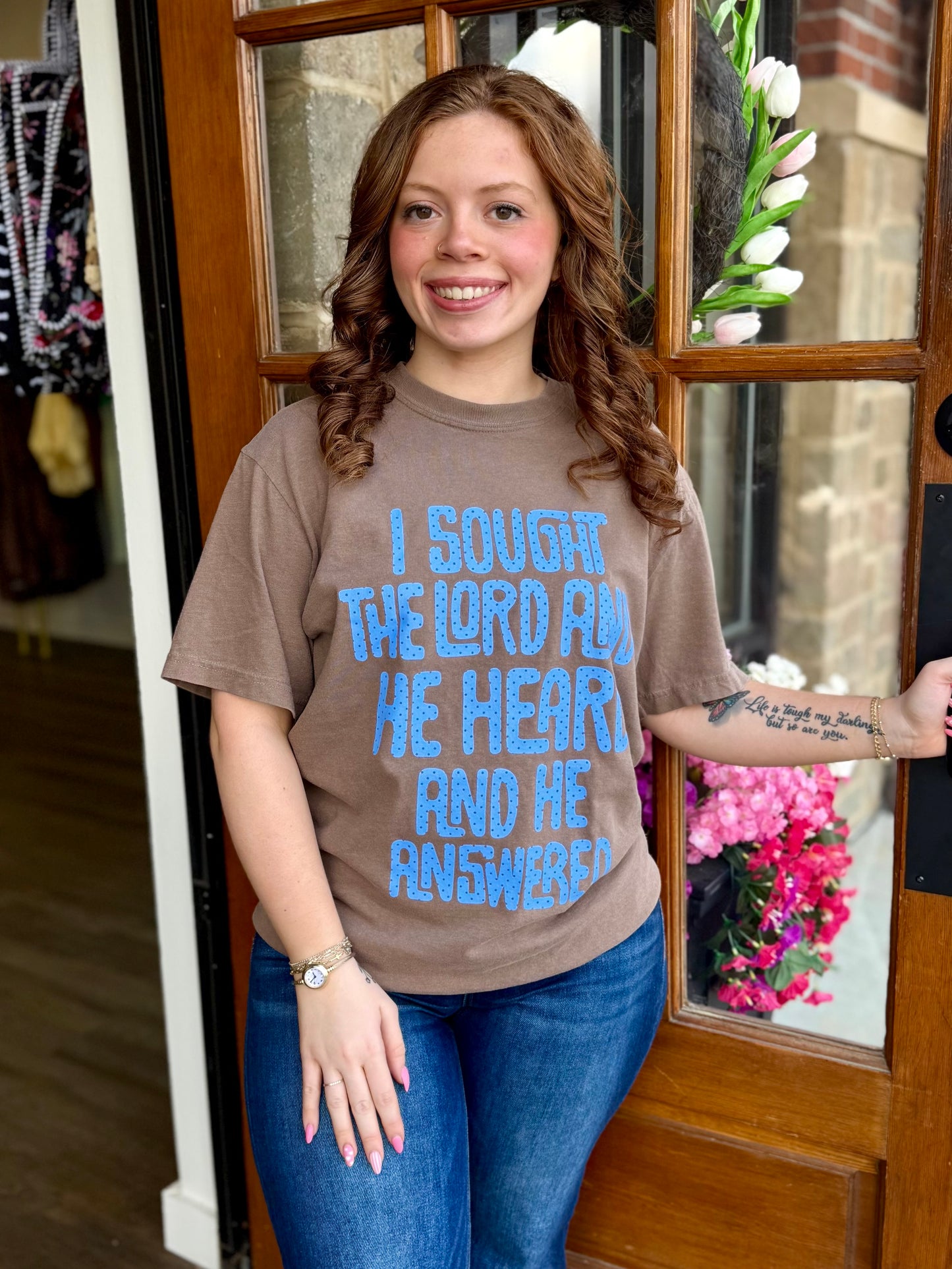 I Sought The Lord Tee