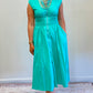 Jade Smocked Waist Zipper Dress