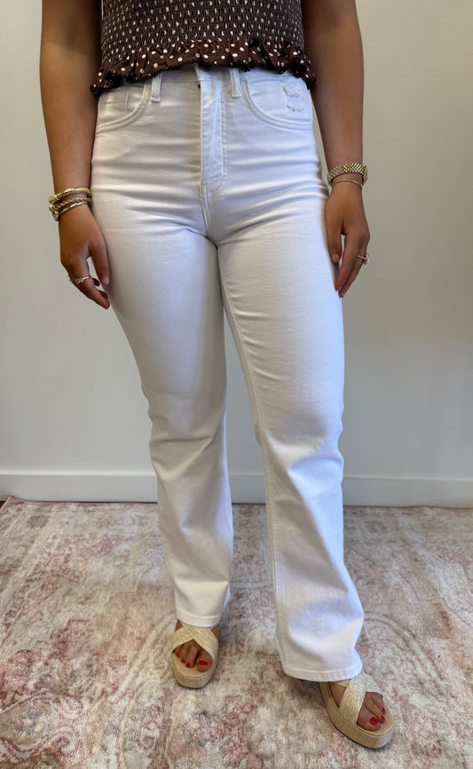 Vintage Tummy Control High Rise Flare Jeans