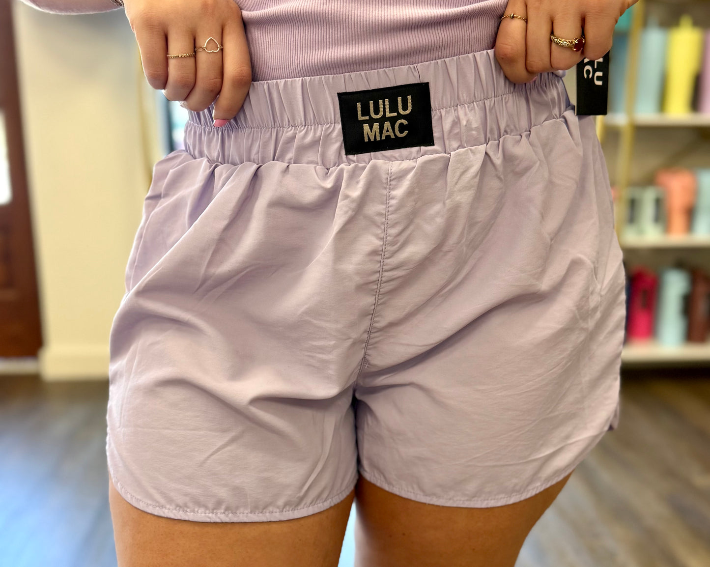 Lulu Mac Lavender Shorts