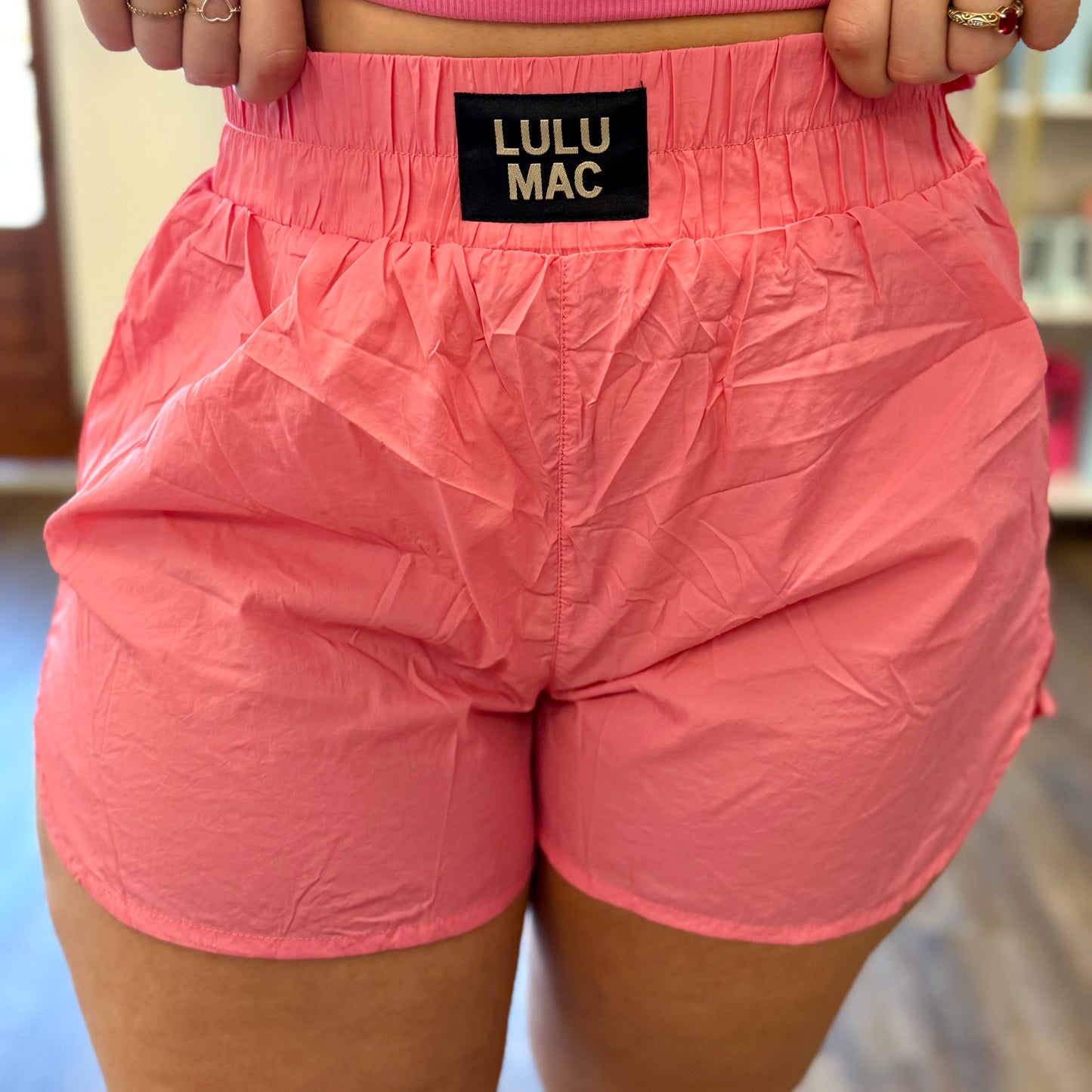 Lulu Mac Bubblegum Shorts