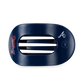 Flat Round Hair Clip | Large | Atlanta Braves