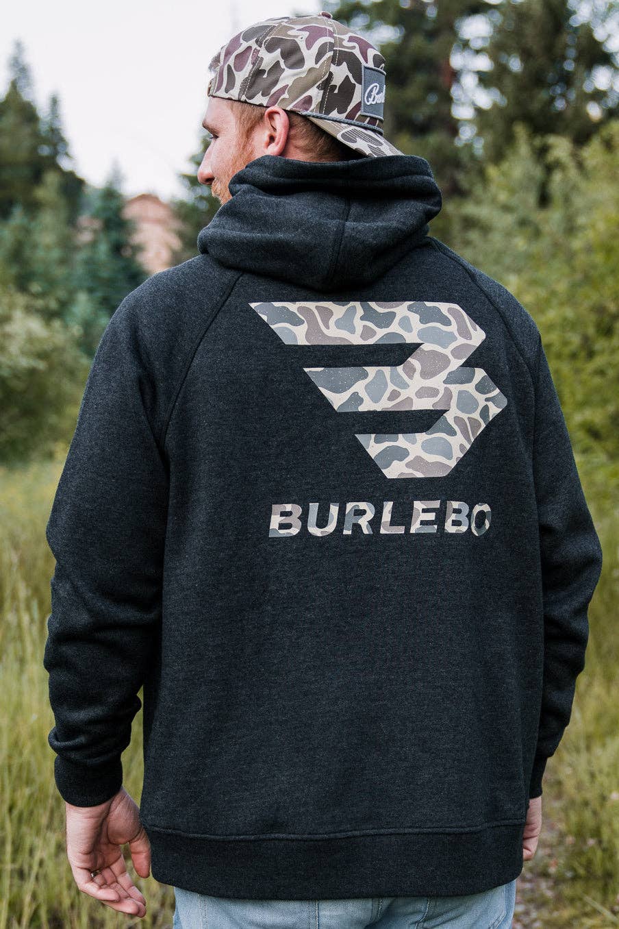 Camo Signature Logo Fleece Hoodie