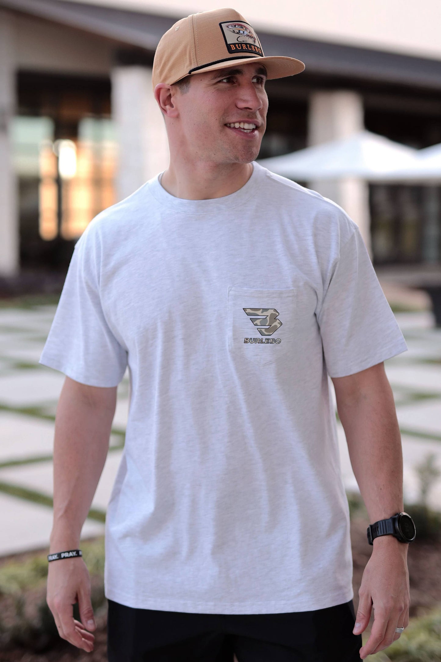 Classic Deer Camo Sig Logo Tee