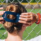 Flat Round Hair Clip | Large | Atlanta Braves