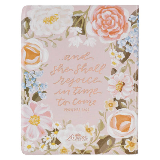 KJV Notetaking Bible Faux Leather Strength&Dignity Prov 31:25