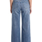 High Rise Wide Leg Jeans w/ Rhinestones
