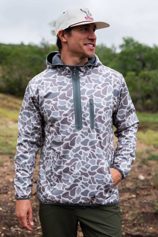 Classic Deer Camo Duke Tech Pullover Jacket