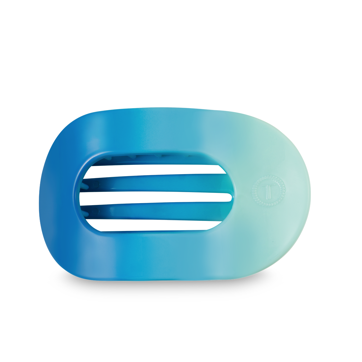 Poolside Large Flat Round Hair Clip