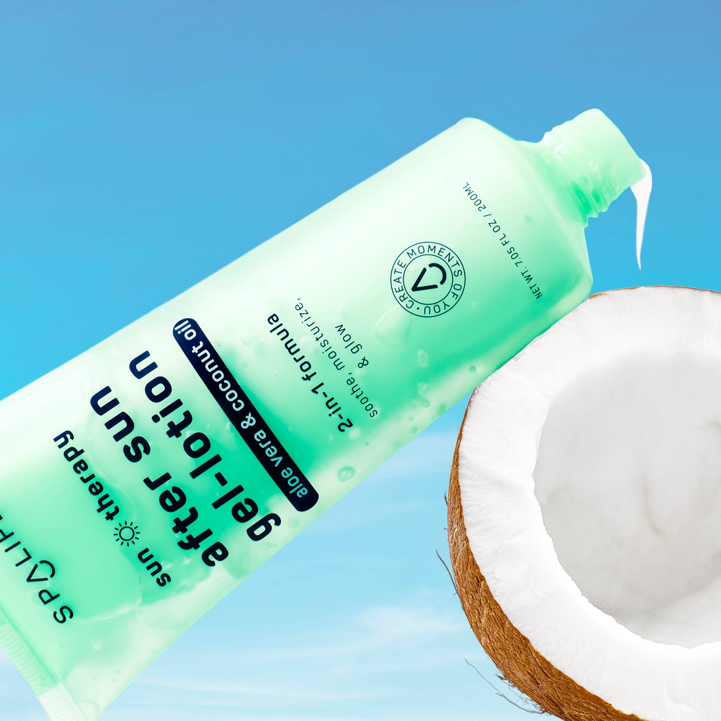 After Sun Gel-Lotion 2-in-1 Formula Aloe Vera & Coconut Oil