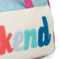 Weekend Embroidery Duffel Bag