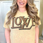 Designer Love Mineral Washed Tee