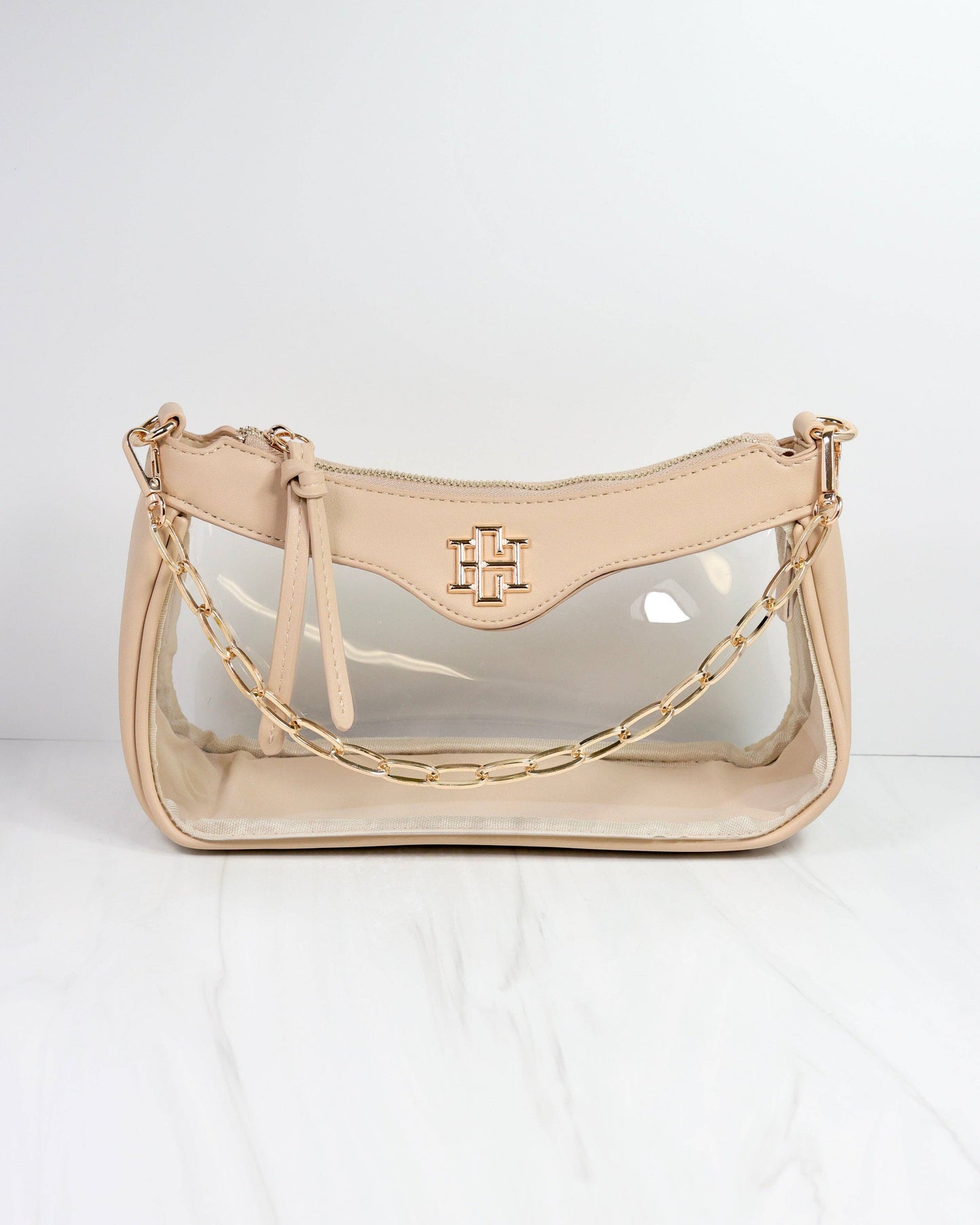 Nude Clear Cassidy Crossbody