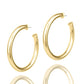 Large Gold Hoop Earrings