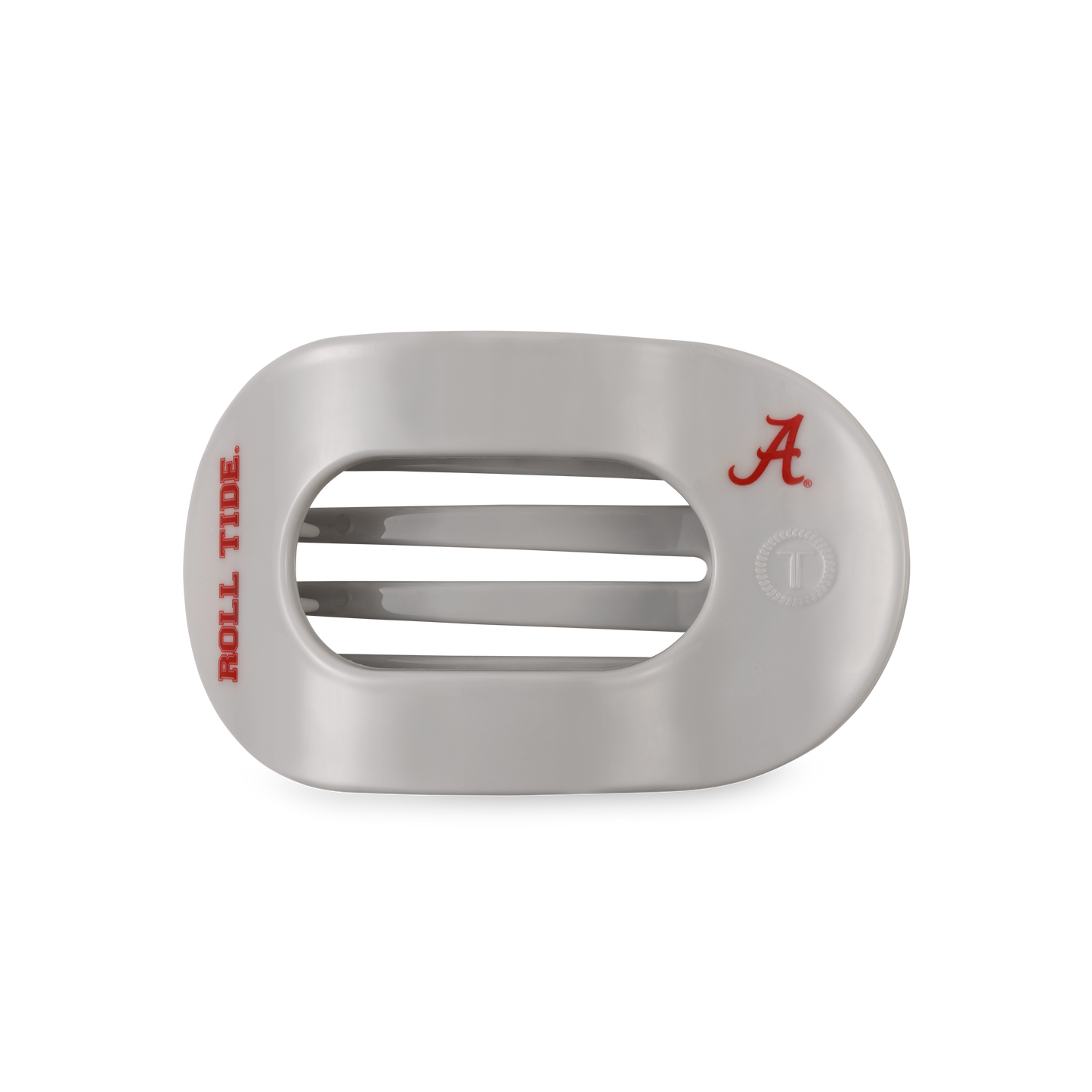 Flat Round Hair Clip | Medium | Roll Tide!