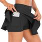 Black Athletic Skort