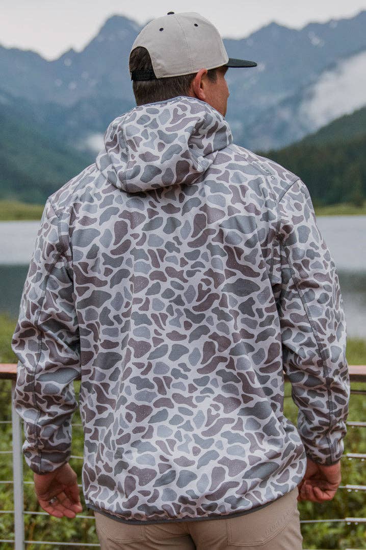 Classic Deer Camo Duke Tech Pullover Jacket