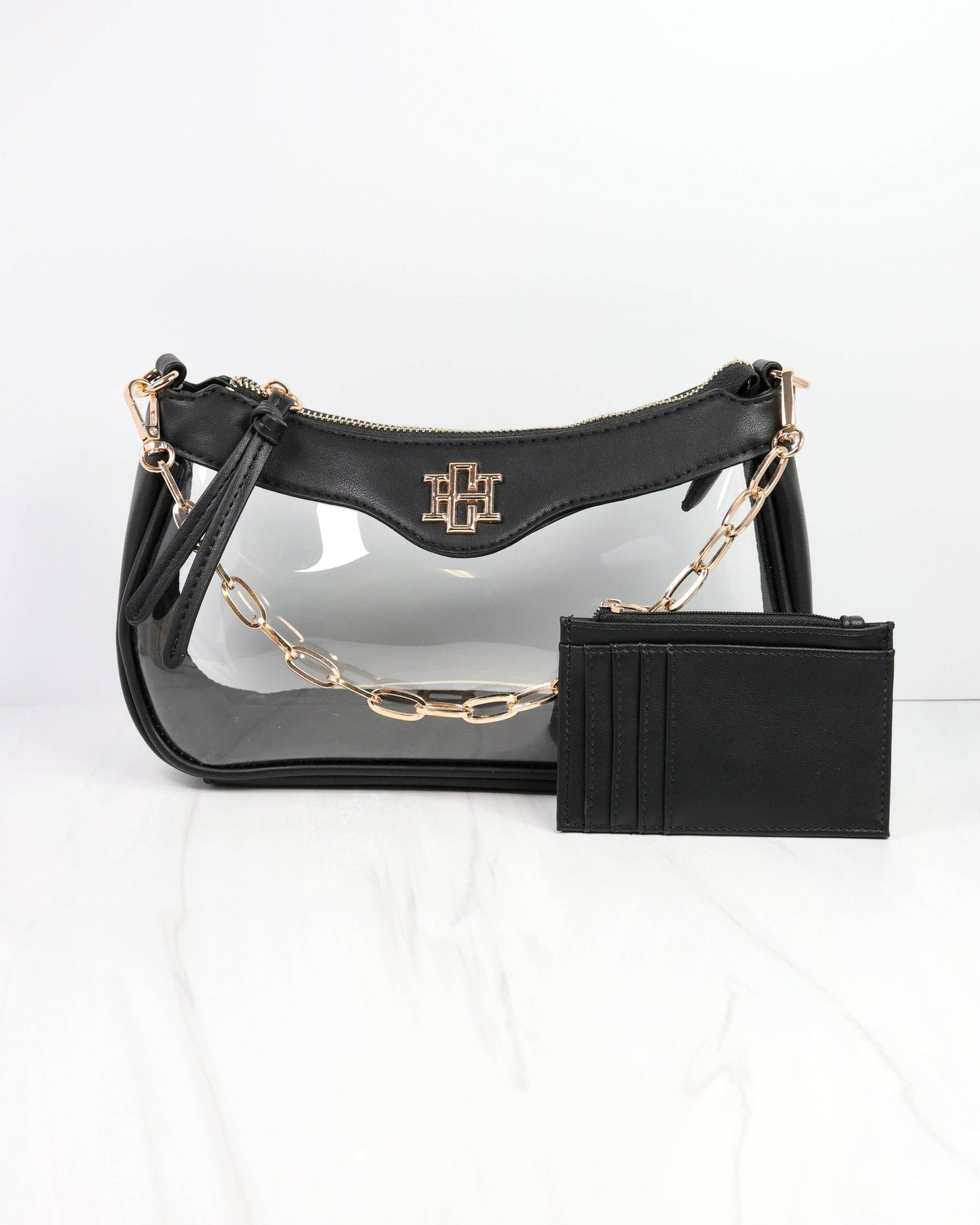 Black Clear Cassidy Crossbody
