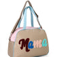 Mama Embroidery Duffel Bag