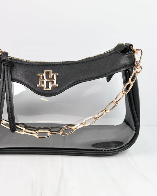 Black Clear Cassidy Crossbody