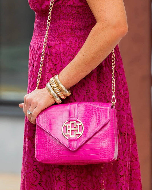 Hot Pink Isabella Crossbody