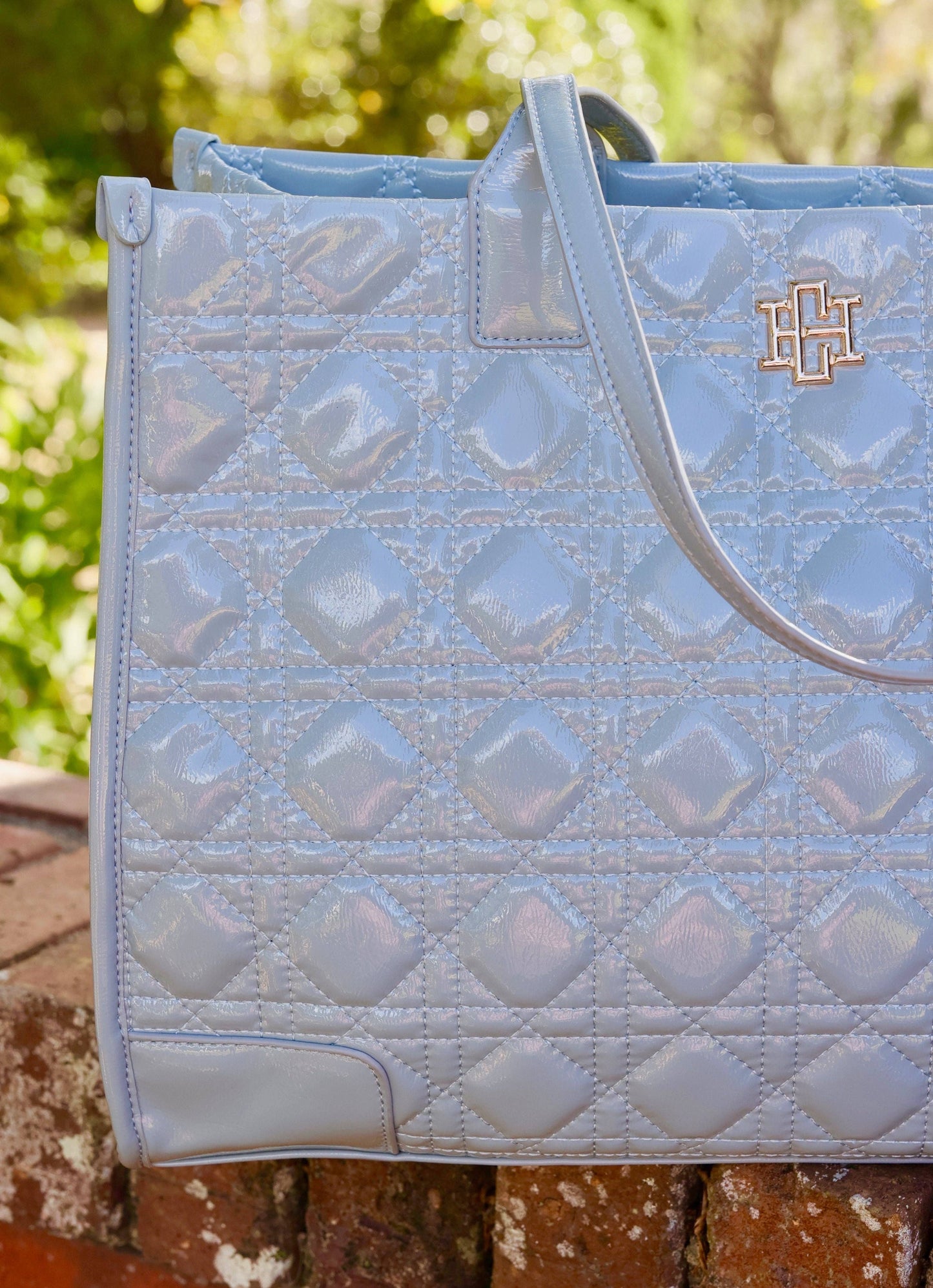 Dusty Blue Shane Tote