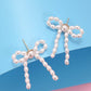 Pearl Bow Earrings