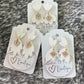 White Bridal Charm Earrings Collection