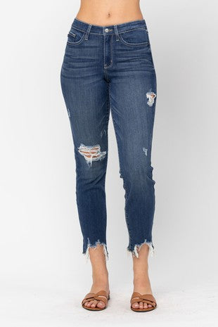 Judy Blue Ankle Skinny Jeans