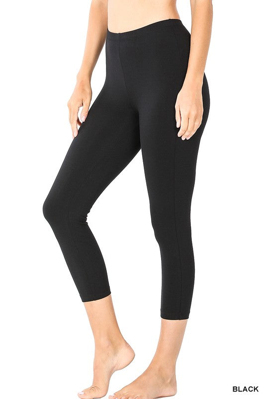 Better Cotton Capri Leggings