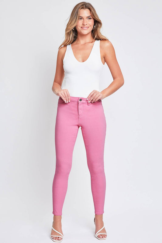 Hyperstretch Skinny Jean: Flamingo