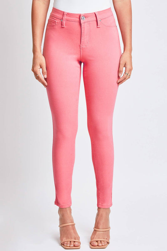 Hyperstretch Skinny Jean: Shell Pink