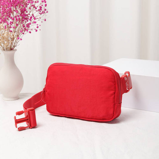 Everywhere Fanny Pack/Sling Bag: Red