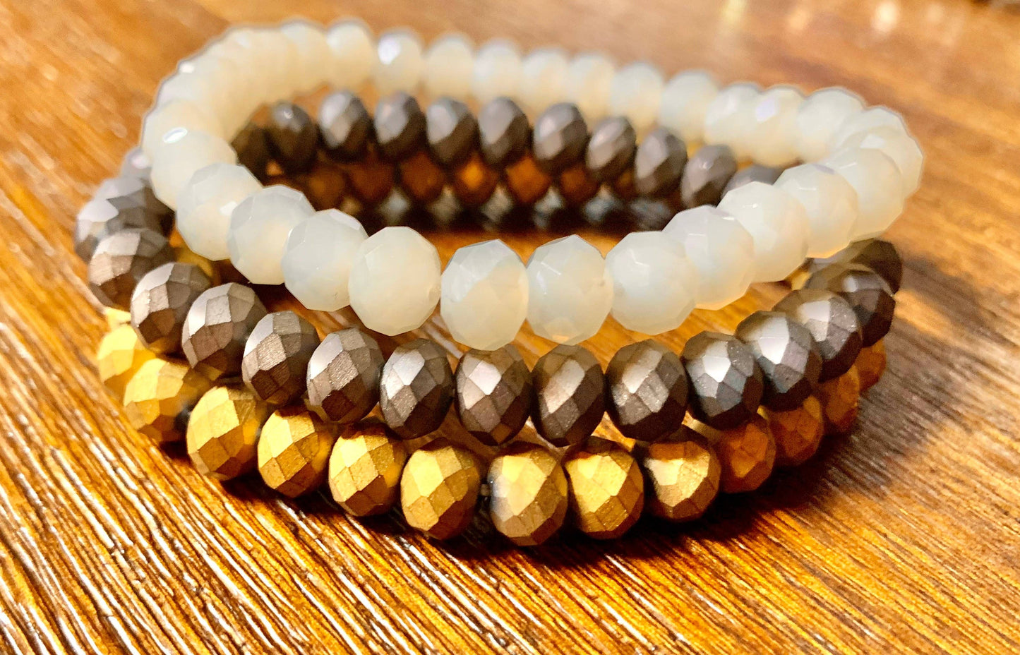 3pc Bracelet Set- “Smores”