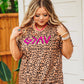 God Is Greater Leopard Crew Neck Tee