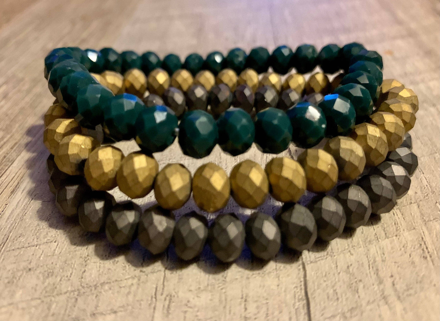 3pc Bracelet Set- “Forest”