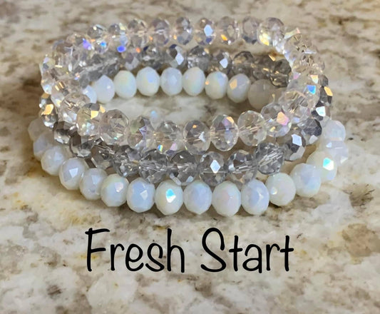 3pc Bracelet Set- “Fresh Start”