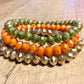 3pc Bracelet Set- “Autumn Leaves”
