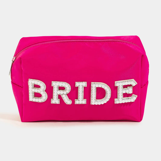 Bride Print Cosmetic Bag