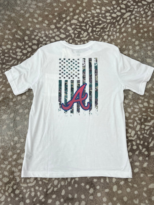 Braves Camo Flag Graphic Tee