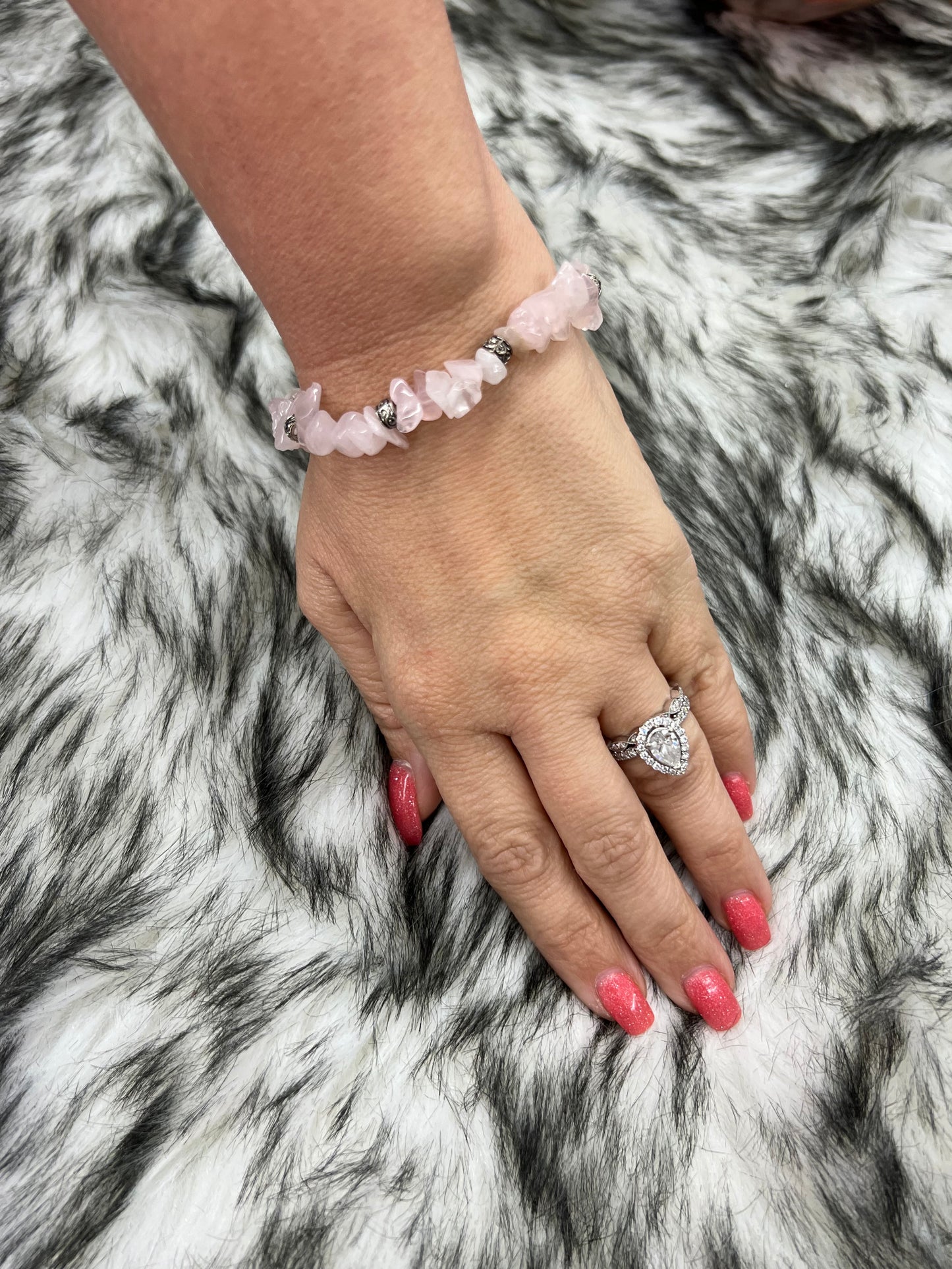 Handmade Natural Stone Crystal Bracelet